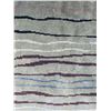 Image 4 : Modern Abstract Striped Area Rug - Approx 142in x 106in