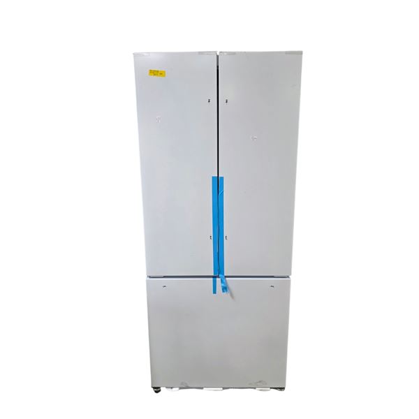 Forno 30" French Door Refrigerator - Some side dents. Tested, powers on, good condition