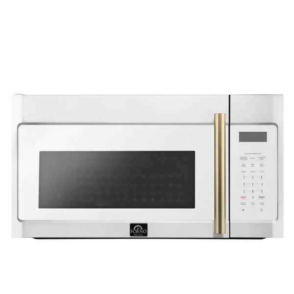 Fornace 30" White Over the Range Microwave - In Box