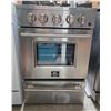 Image 2 : Forno Breno 24" Freestanding Gas Range - burner caps missing