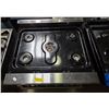 Image 3 : Forno Gas Range Oven - Missing cooktop grates and burner caps, door repair is required