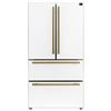 Image 2 : New in Box - Forno 36" French Door Refrigerator White (Model FFRBI1820-36WHT)