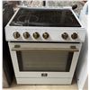 Image 1 : FORNO 30" White Electric Range - Used Condition