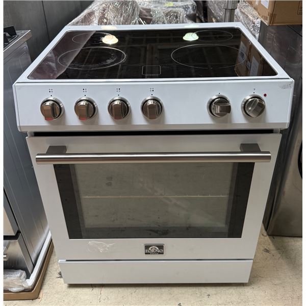 FORNO 30" White Electric Range