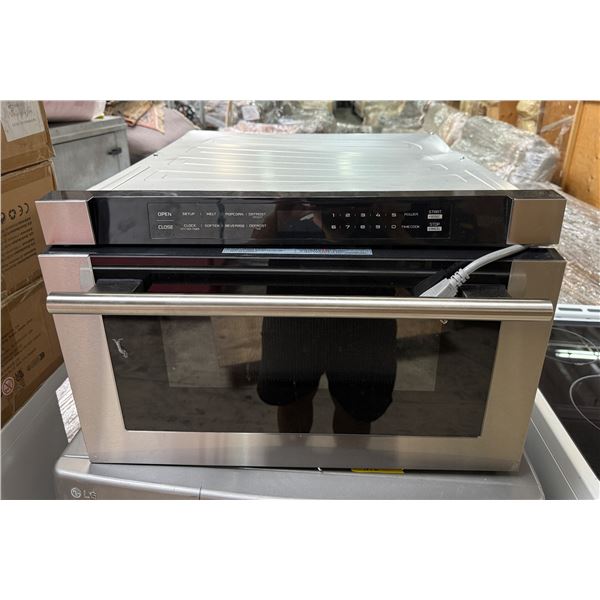 Forno  24" Built-in Drawer Microwave - outer edge dent (Model EM034D4NA)
