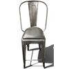 Image 1 : 8-Pcs Gunmetal Bar Stool