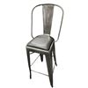 Image 2 : 8-Pcs Gunmetal Bar Stool