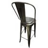Image 3 : 8-Pcs Gunmetal Bar Stool