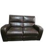 Image 1 : New – Top Grain Leather Power Loveseat