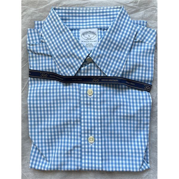 New - Authentic Brooks Brothers Men's Dress Shirt - RV: $138 (Size S)