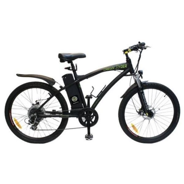 NEW Urban Ryder Mountain E-Bike Matte Black - Model URMEN12, R.V. $2,099.01