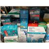 Image 2 : 2-Shelf of Assorted Health, Vision Care & Office Products
