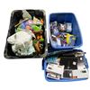 Image 1 : 3 Bins of Mixed Pharmacy Supplies, Phone Cases, Household Items