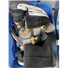 Image 2 : 3 Bins of Assorted Shoes Includes Kids and Adults