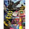 Image 2 : Group of Assorted Candies - Minecraft, Batman, Chupa Chups, and More - some expired