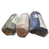 Image 2 : 15-Pcs Flannel Travel Blanket, 65" x 40" (Brand and Colours Selected Randomly)