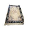 Image 1 : Area Rug with Oriental Motif, 106" x 66" - some Stains