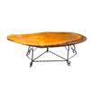 Image 2 : Live Edge Wood Slab Table, H19" x W48" x 18"