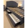 Image 2 : Gray Queen Size Bed Frame