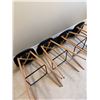 Image 3 : 4-Pcs Office Bar Stools, H42" Each