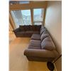 Image 2 : Gray Sectional Sofa, H27" x W98" x D98"