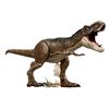 Image 2 : New - Mattel Jurassic World Super Colossal Dinosaur Action Figure, Large Tyrannosaurus Rex