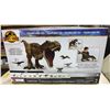 Image 3 : New - Mattel Jurassic World Super Colossal Dinosaur Action Figure, Large Tyrannosaurus Rex