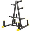 Image 1 : BNIB - BalanceFrom 2-Inch or 1-Inch Weight Plate Rack with Barbell Holders, 600-Pound Capacity (for