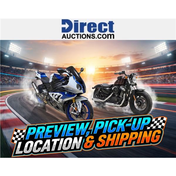 Preview, Pick-Up Location Information & Shipping Instructions
