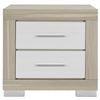Image 1 : New - Emma Natural-White Wood NIghtstand - RV: $339