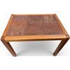 Image 1 : Vintage-style Wood Side Table , H18" x W27" x D19"
