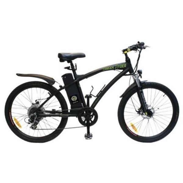 NEW Urban Ryder Mountain E-Bike Matte Black - Model URMEN12, R.V. $2,099.01