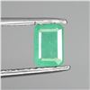 Image 2 : 7X5 MM NATURAL UNHEATED EMERALD 1.15 CT. - APPRAISED REPLACEMENT VALUE CAD 1,130