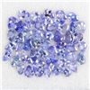 Image 1 : 4X3 MM PEAR CUT NATURAL UNHEATED TANZANITE 50 PCS. 6.47 CT. - APPRAISED REPLACEMENT VALUE CAD 3,500