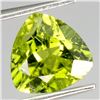 Image 2 : 3,92 CT. TRILLIANT CUT NATURAL UNHEATED TOP RICH GREEN PERIDOT - APPRAISED REPLACEMENT VALUE CAD 1,5