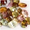 Image 2 : OVAL CUT 4X3 MM UNHEATED MULTI-COLOR TOURMALINE 27 PCS. 4.28 CT - APPRAISED REPLACEMENT VALUE CAD 43