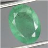 Image 2 : 8X6 MM OVAL CUT SUPERB NATURAL EMERALD 1,30 CT. - APPRAISED REPLACEMENT VALUE CAD 970