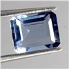 Image 2 : RARE 2.85 CT. EMERALD CUT NATURAL COLOR CHANGE BLUE TO PURPLE FLUORITE 7X9 MM