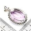 Image 3 : HUGE 57 CT. AMETHYST AND EMERALD PENDANT IN 14K YELLOW GOLD OVER 925 STERLING SILVER - APPRAISED REP