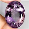Image 2 : GIGANTIC 92.65 MUSEUM SIZE OVAL CUT PURPLE AMETHYST - APPRAISED REPLACEMENT VALUE CAD 31,940