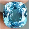 Image 2 : BIG 22 CT. ANTIQUE CUT TOP SWISS BLUE TOPAZ - APPRAISED REPLACEMENT VALUE CAD 1.320