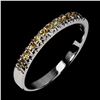 Image 2 : MULTI-COLOR SAPPHIRE RING IN 14K WHITE GOLD OVER 925 STERLING SILVER â€“ SIZE 8 - 