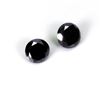 Image 2 : PAIR 2 PCS. 0.25 CT 3 MM BRILLIANT CUT BLACK DIAMOND - APPRAISED REPLACEMENT VALUE CAD 400