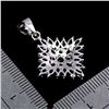 Image 3 : MARQUISE CUT SKY BLUE TOPAZ AND TANZANITE PENDANT IN 14K WHITE GOLD OVER 925 STERLING SILVER - APPRA