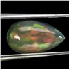 Image 2 : 2.54 CT. PEAR CABOCHON AAA FLORAL FLASH PLAY OF COLOR CRYSTAL OPAL - APPRAISED REPLACEMENT VALUE CAD