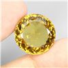 Image 1 : SUPERB 23.17 CT 199 MM BRILLIANT CUT UNHEATED TOP YELLOW CITRINE - APPRAISED REPLACEMENT VALUE CAD 1