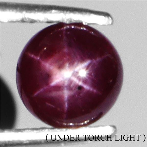 RARE 1.45 CT. 6 RAYS STAR RUBY - APPRAISED REPLACEMENT VALUE CAD 725