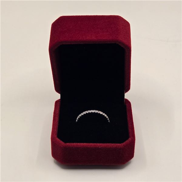 17 GRA CERTIFIED ROUND BRILLIANT CUT MOISSANITE STONES VVS D COLOR WITH THE MOISSANITE SET IN 4 CLAW