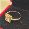 Image 5 : 2.00 CT TW GRA CERTIFIED RADIANT CUT MOISSANITE STONE VVS D COLOR WITH 36 ROUND BRILLIANT CUT CUBIC 