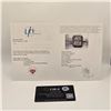 Image 6 : 2.00 CT TW GRA CERTIFIED RADIANT CUT MOISSANITE STONE VVS D COLOR WITH 36 ROUND BRILLIANT CUT CUBIC 